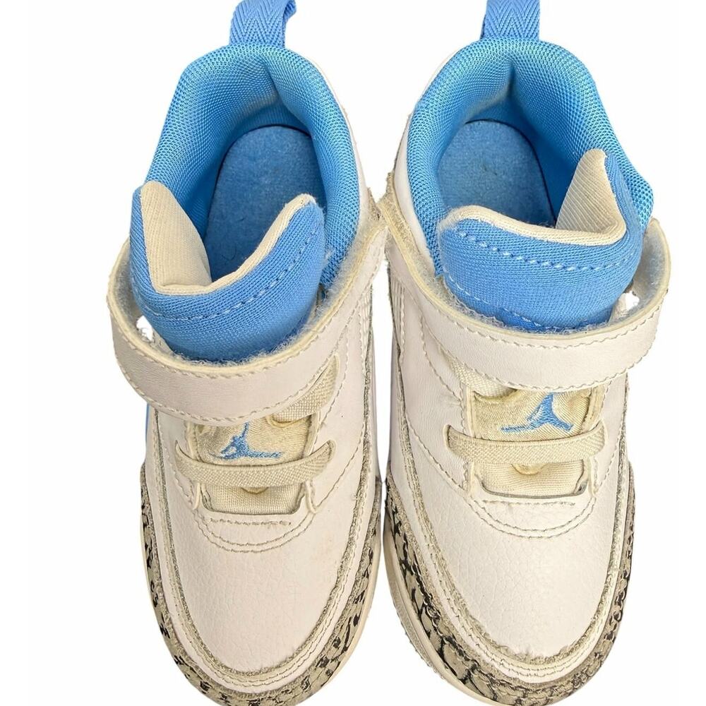 Nike Air Jordan 3 Retro TD White Cement Reimagined Toddler 10C FQ3952-141